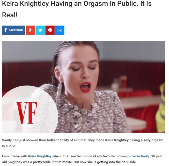 Vanity Fair KK Public Orgasm