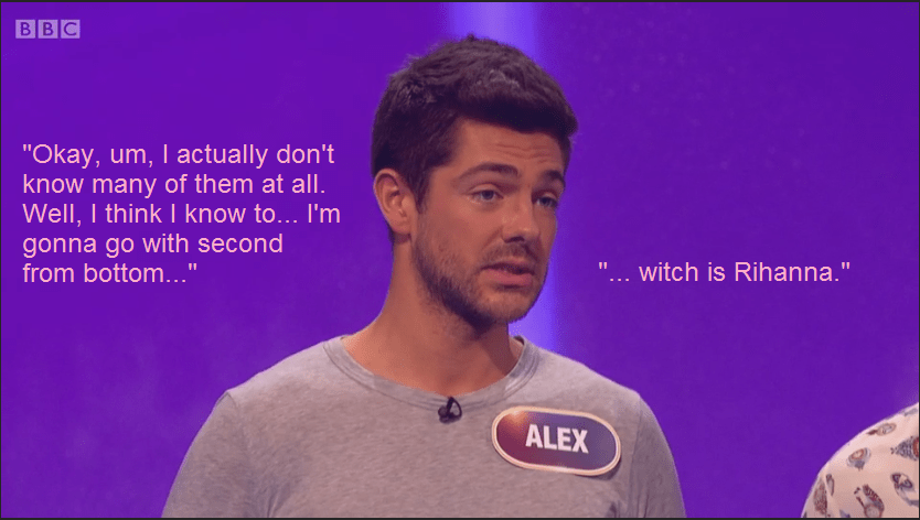 20. witch is Riannah