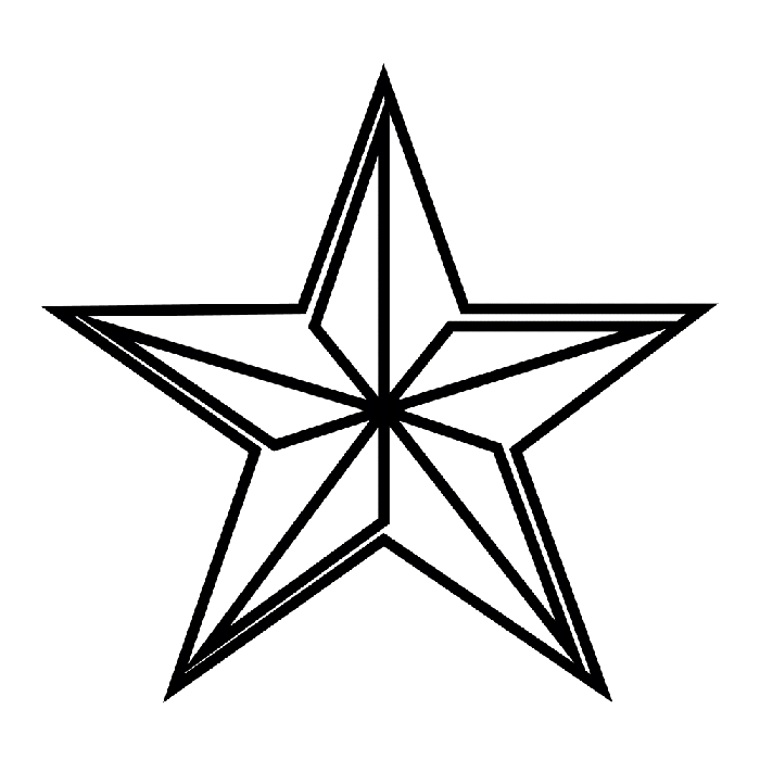 Black star White star