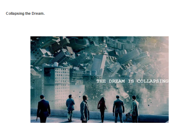 collapsing the dream