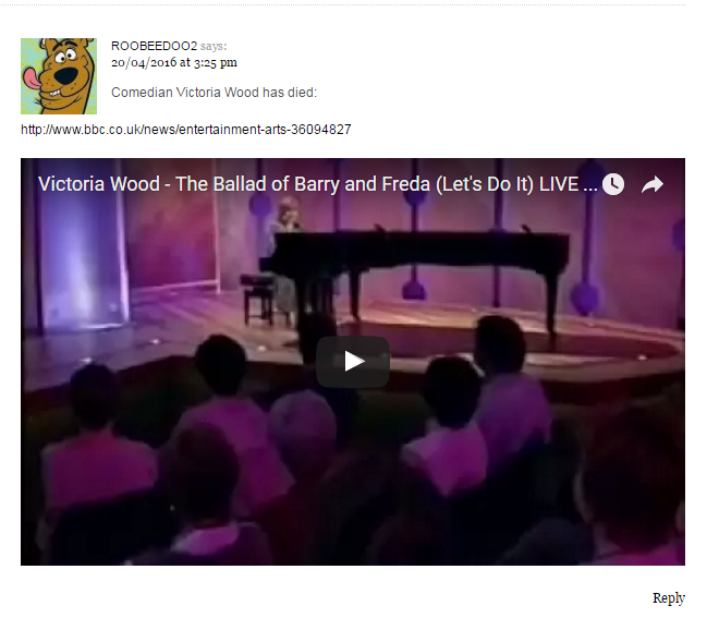 Roobee knot ISIS Victoria Wood