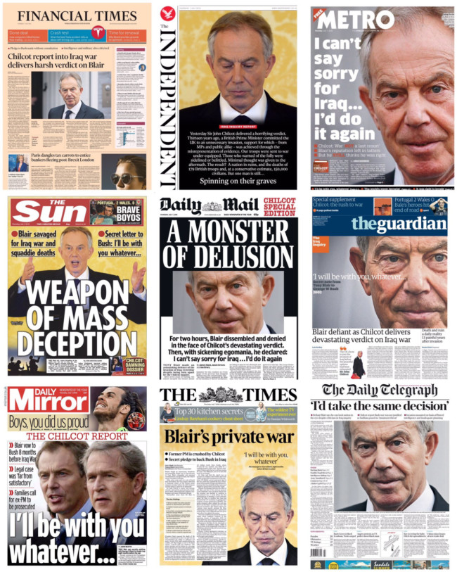 blair-front-pages-chilcot