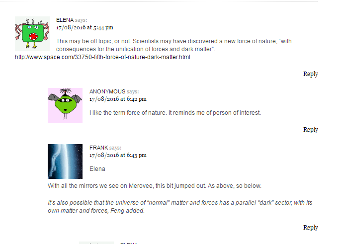 Elena A Void and Frank on X boson