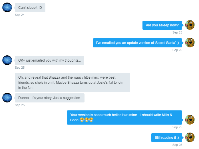 hugo-and-roob-discuss-secret-santa