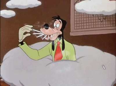 Goofy smoker