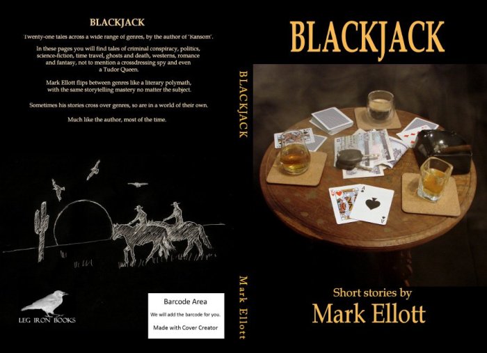 Blackjack front and back