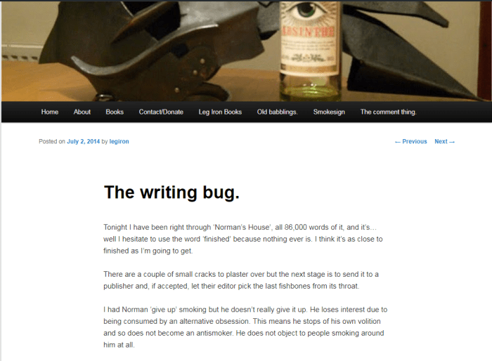UBU The Writing Bug