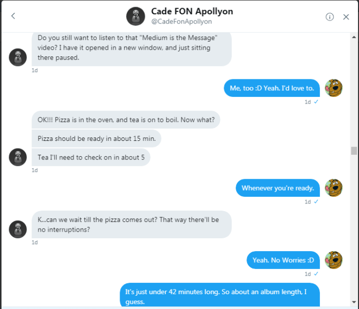 Cade and Roob DM convo 250817 1