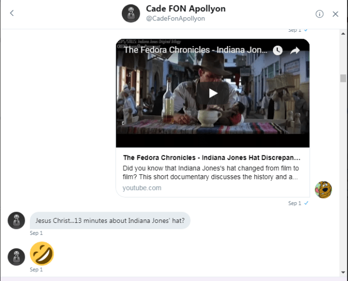 Friday Post Work Cade and Roob convo 12