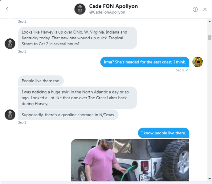 Friday Post Work Cade and Roob convo 2