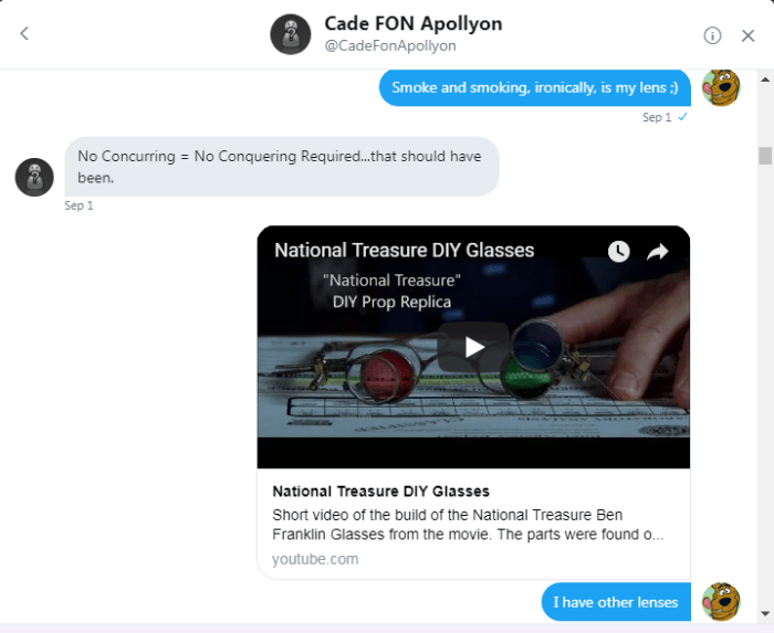 Friday Post Work Cade and Roob convo 7