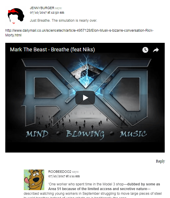 Selfie 3 Jen suggests breathing two Mark The Beast