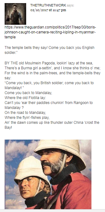 TNT Brings Johnson Mandalay Caine and Connery