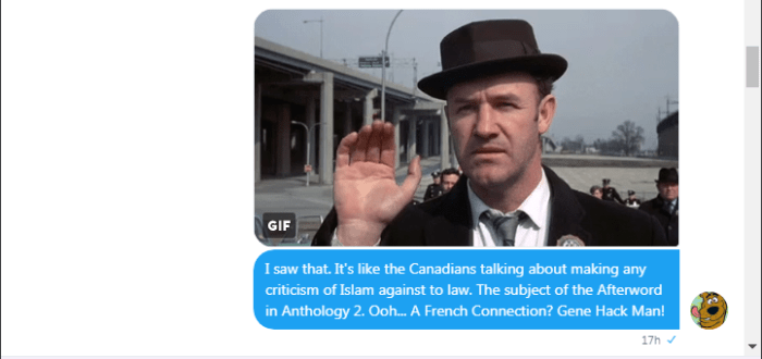 Roob has a popeye moment