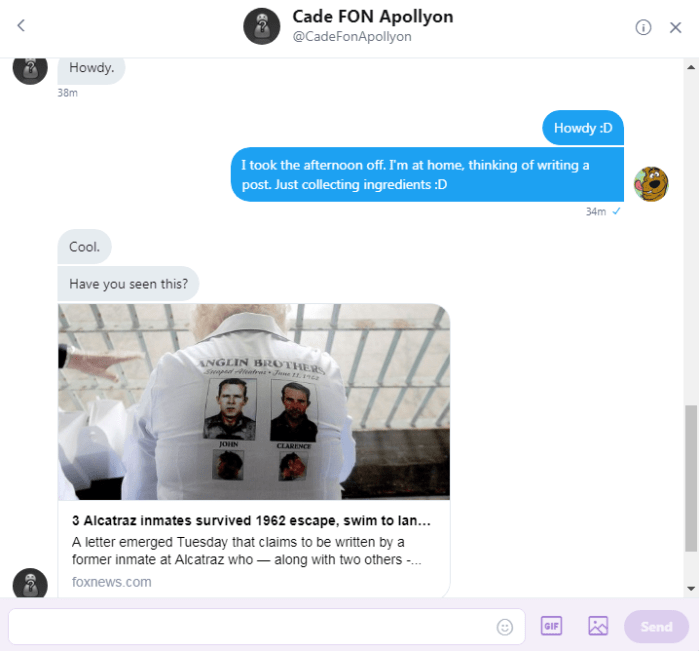 Cade asks Roob if she's seen the letter