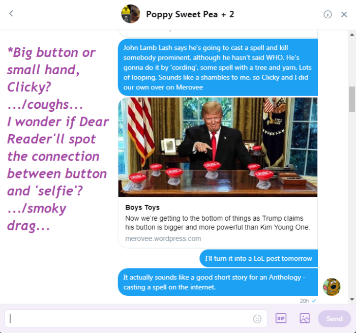 Roob tells the guys about the new John Lamb Lash video before bed