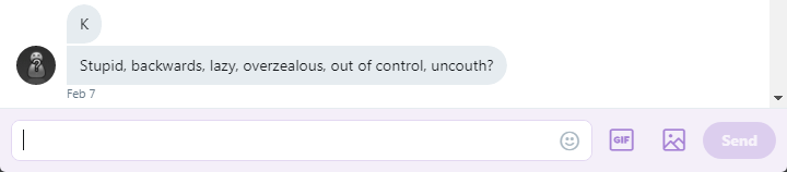 Cade tells Roob he no knows hamlet 1