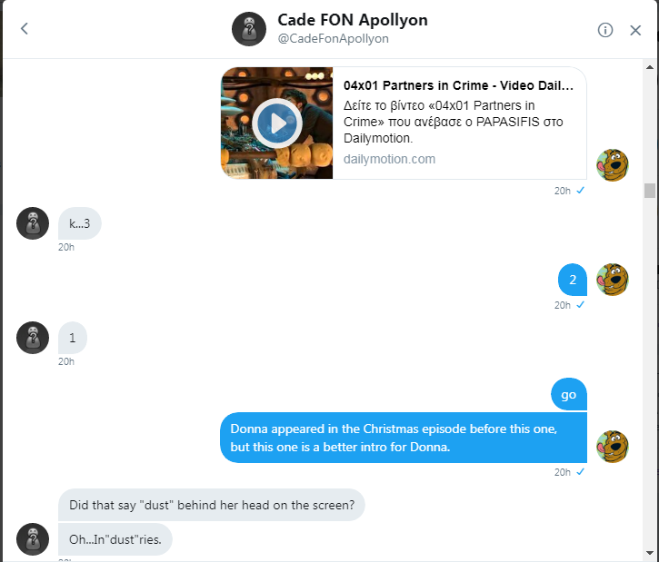 Cade and Roob Partners in Crime Chat 1