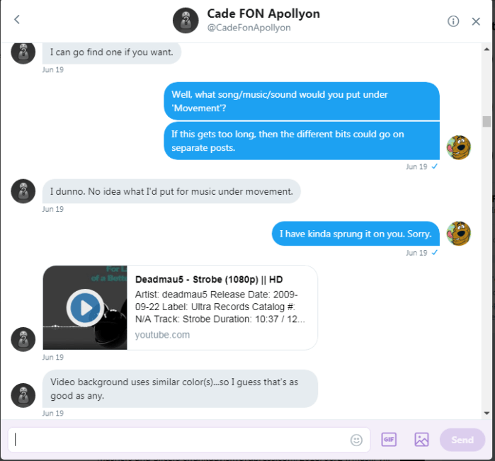 Cade gives Roob a Movement song