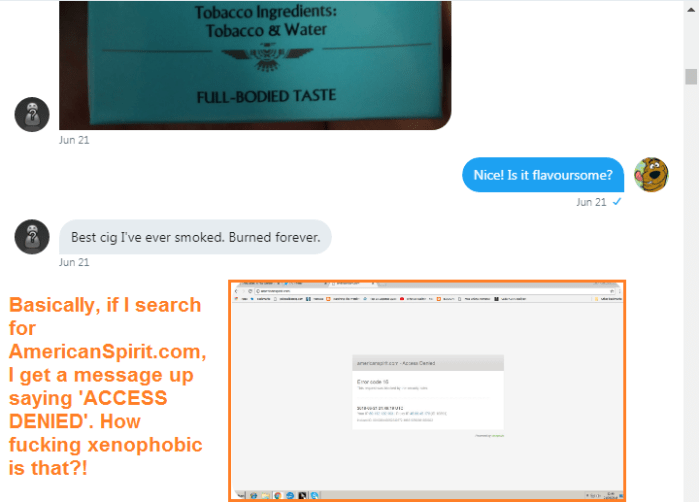 Cade shares the best cig hes ever smoked with Roob 4