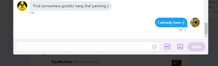 Leggy tells Roob to go hang