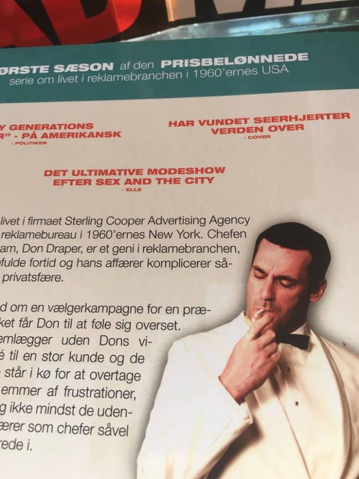 Mad Men in Danish