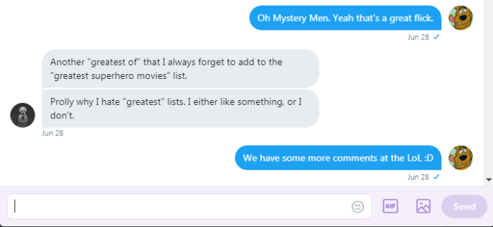 Roob and Cade watch Shakespeare 6