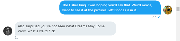 Roob and Cade indulged in a Robin Williams-fest 7