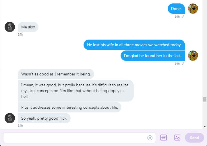 Roob and Cade indulged in a Robin Williams-fest 8