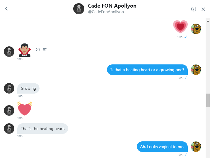 Before bedtime Roob and Cade Convo 1