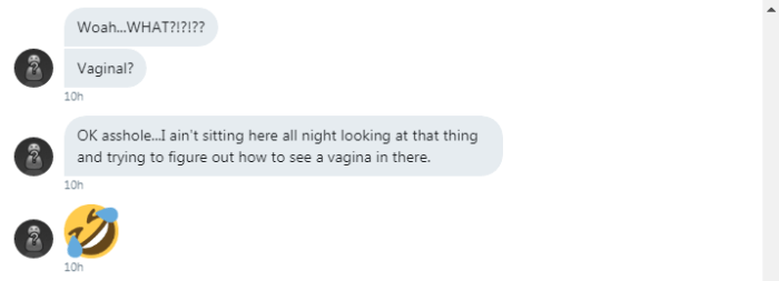 Before bedtime Roob and Cade Convo 2