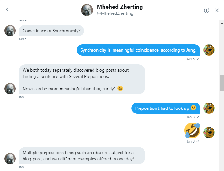 coincidence or synchronicity mhehed asks roob