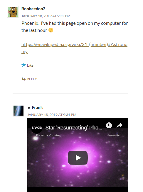 frank posts phoenix cluster to roob sync 31