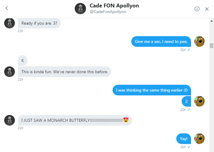 cade and Roob watch missive vids 1