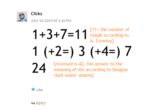 Clicky on 137 42 and 24