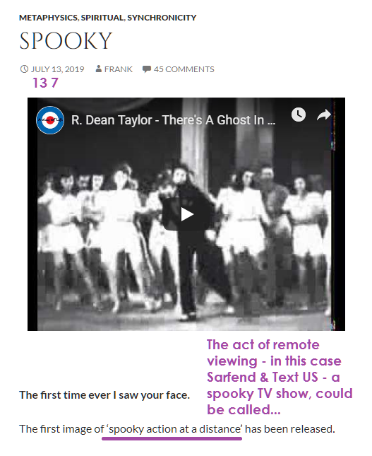 Merovee Spooky Action At A Distance