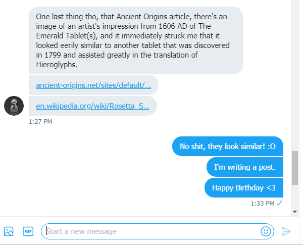 Cade greets Roob on his birthday 3