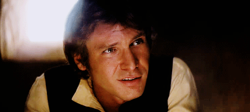 hans solo smile