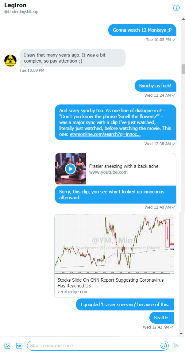 Roob tells Legs of 12 Monkeys sync