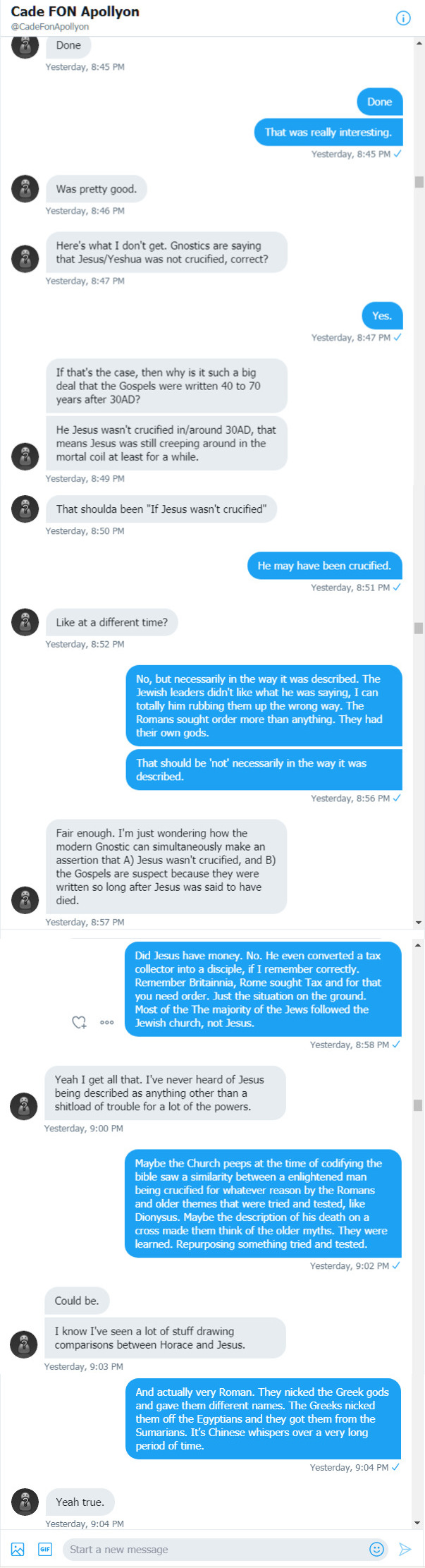 Cade and Roob discuss remote viewed gnostic doc