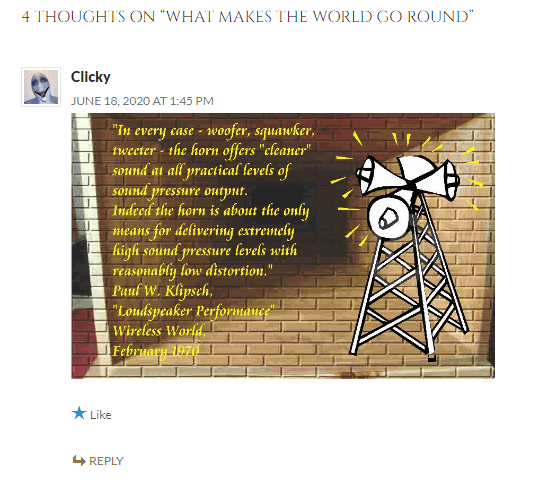 Clicky posts PA horns on Merovee