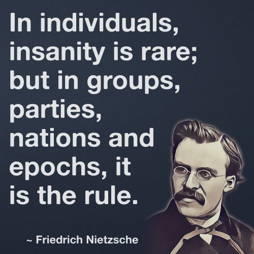nietzsche insanity obervation